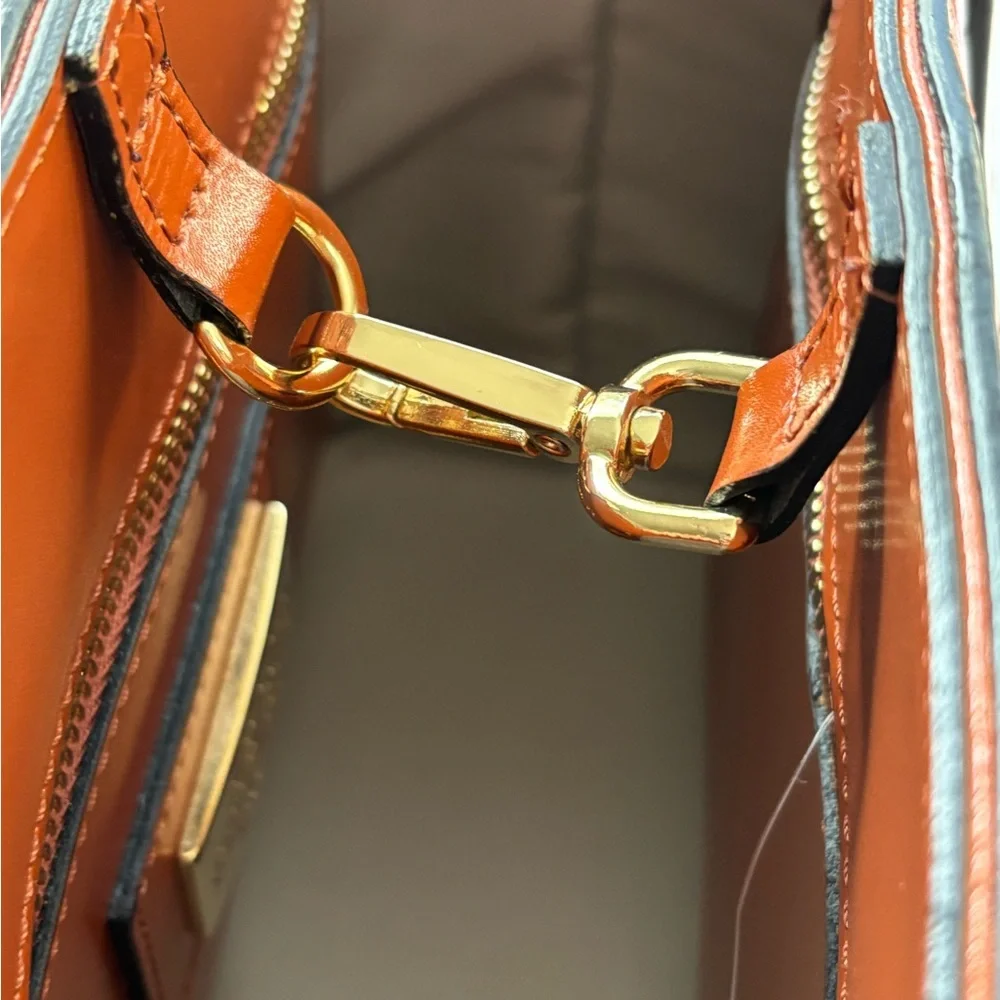Authentic VALENTINO BY MARIO VALENTINO Prince Tresse Leather Tote Bag